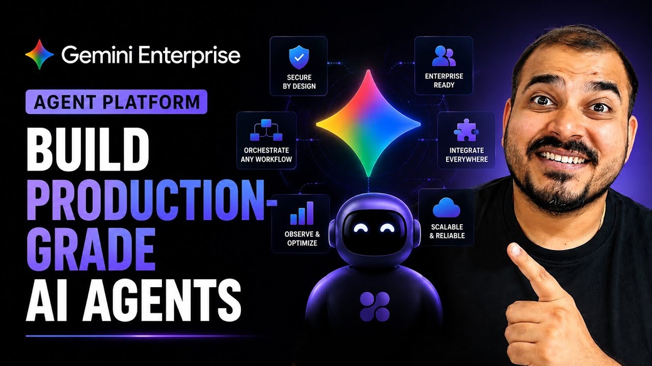 Создание ИИ-агентов промышленного уровня с помощью платформы Gemini Enterprise Agent