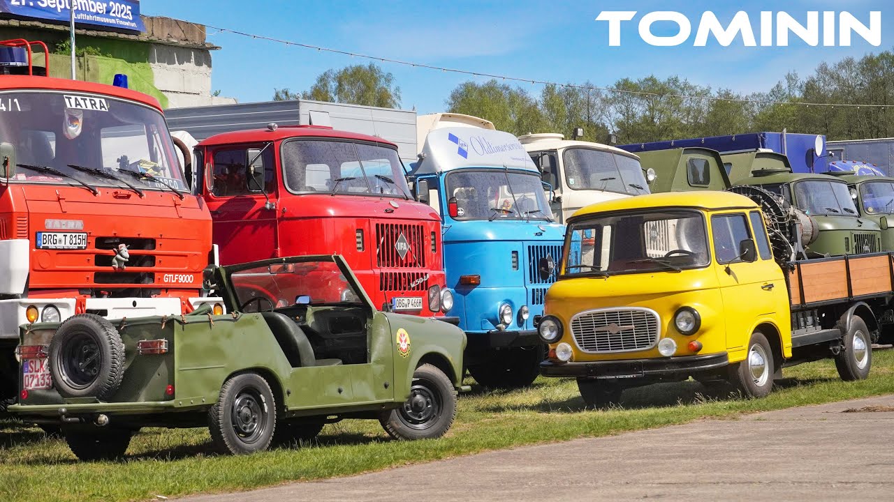 Ostfahrzeugtreffen Finowfurt 2025 🚜🚒 🚕🚛 Video 1