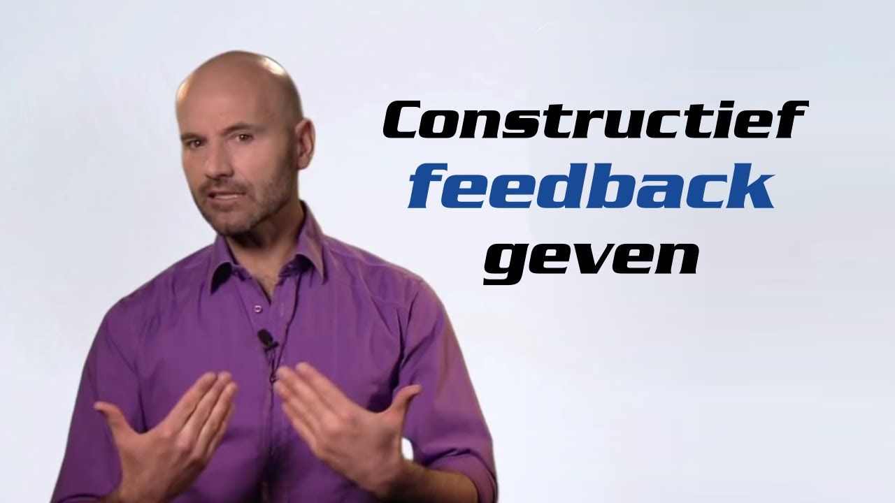 Constructief feedback geven