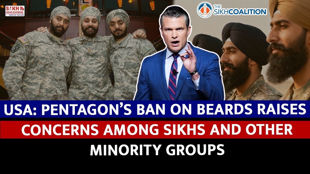 USA: Pentagon&rsquo;s Ban on Beards Raises Concerns Among Sikhs and Other Minority Groups