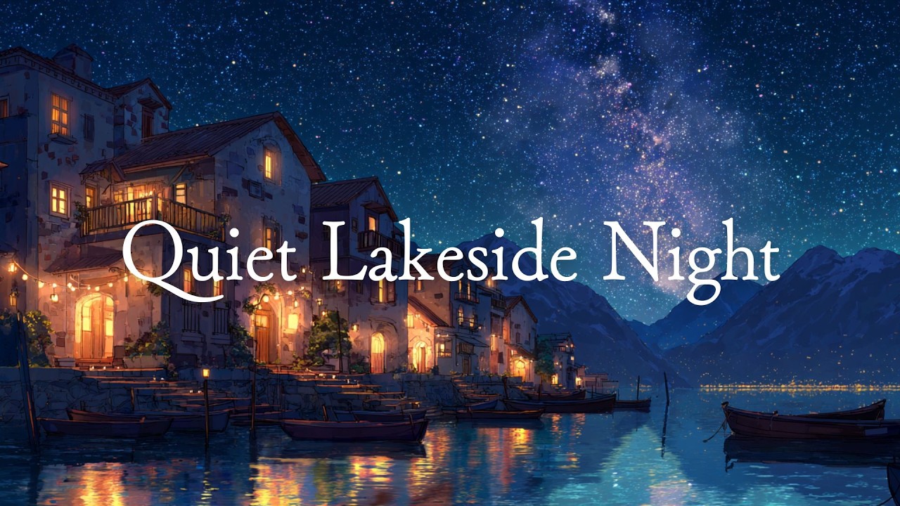 【Sleep Music】Quiet Lakeside Night | Relaxing Piano for a Sleepless Evening 7