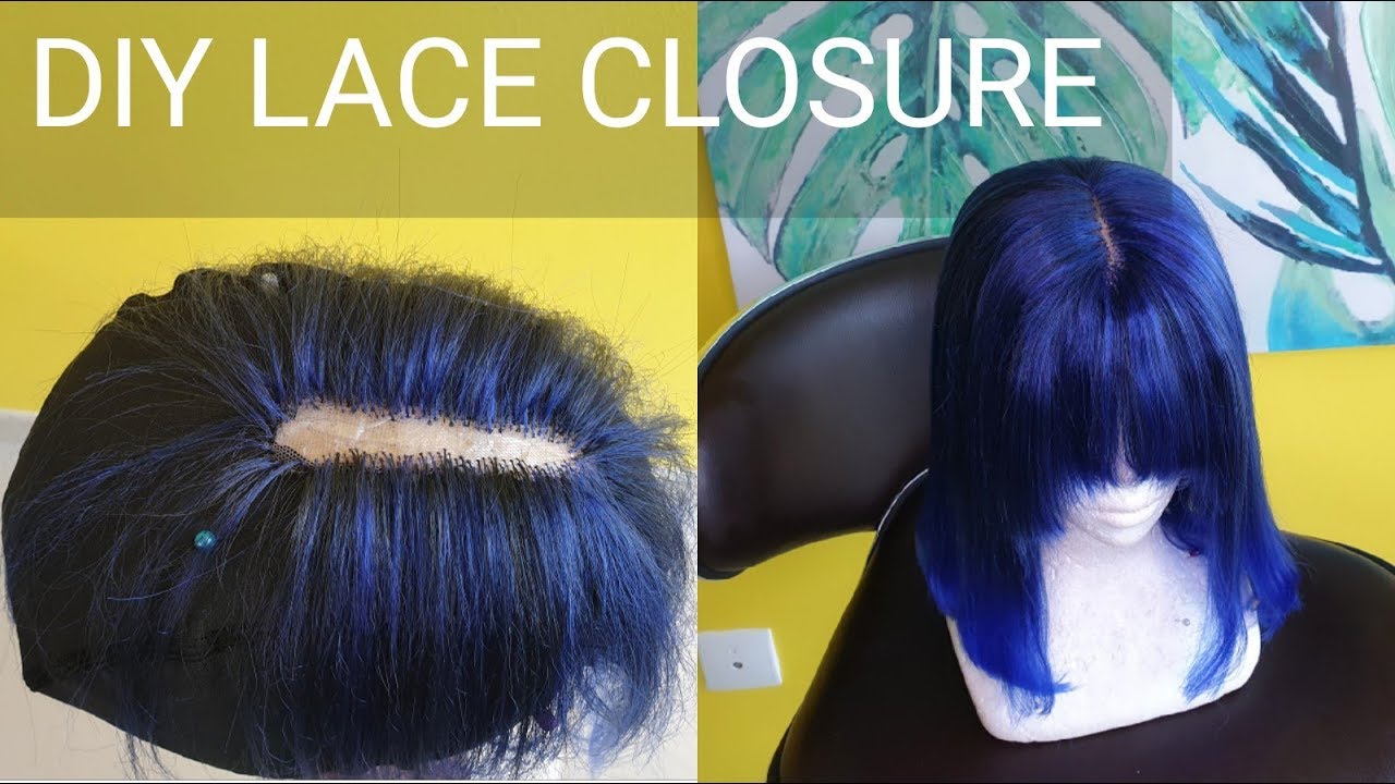 HOW TO: DIY LACE CLOSURE USING A SMALL LATCH HOOK | Vivian Beauty and Style