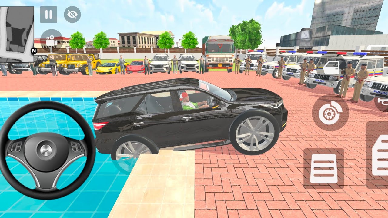 Modified Police Car 🚨 Gangster Life in Indian Streets | Open World Simulator Game for Android ❤️