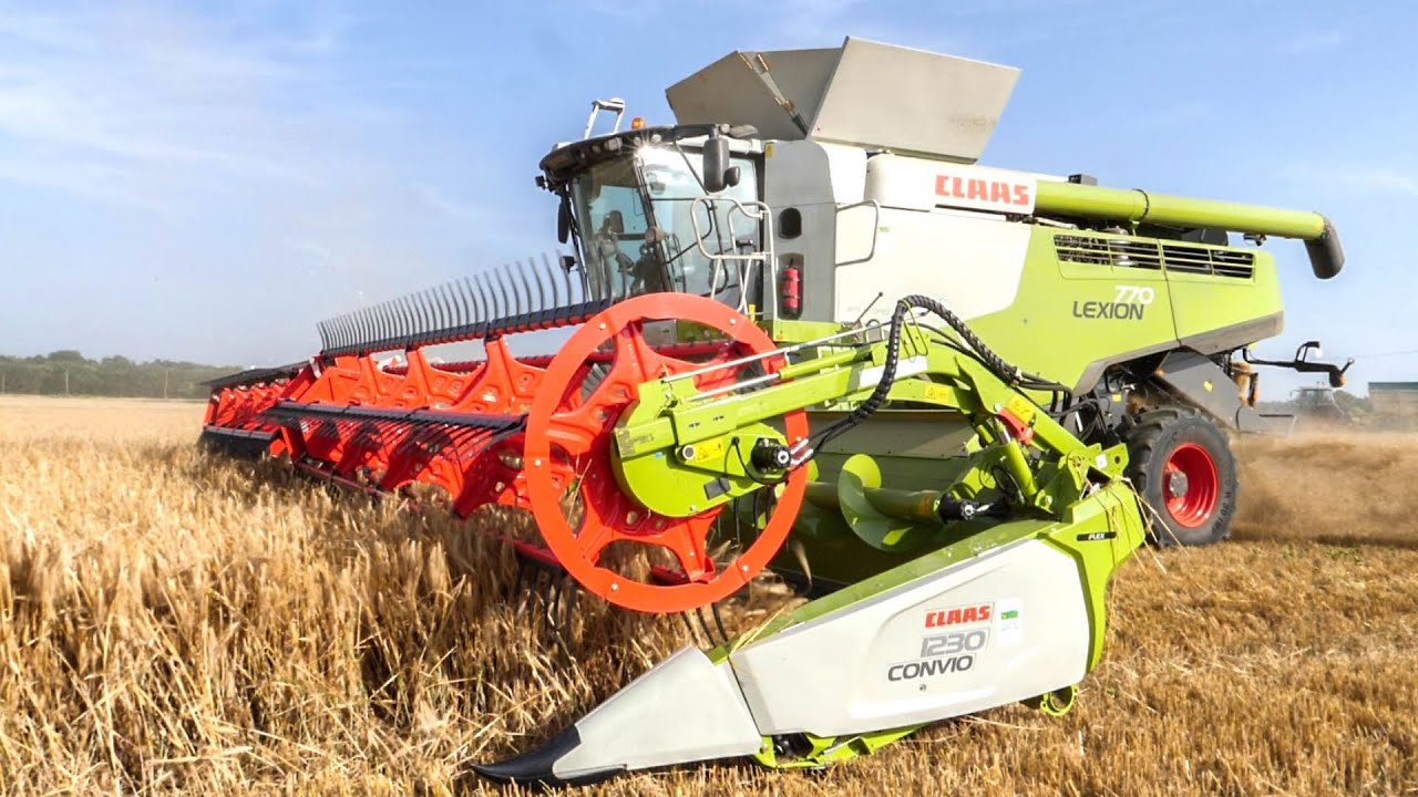 🇫🇷 MOISSON 2019 - NEW CLAAS Convio Draper 12m 😎 !! Lexion 770 Terra Trac