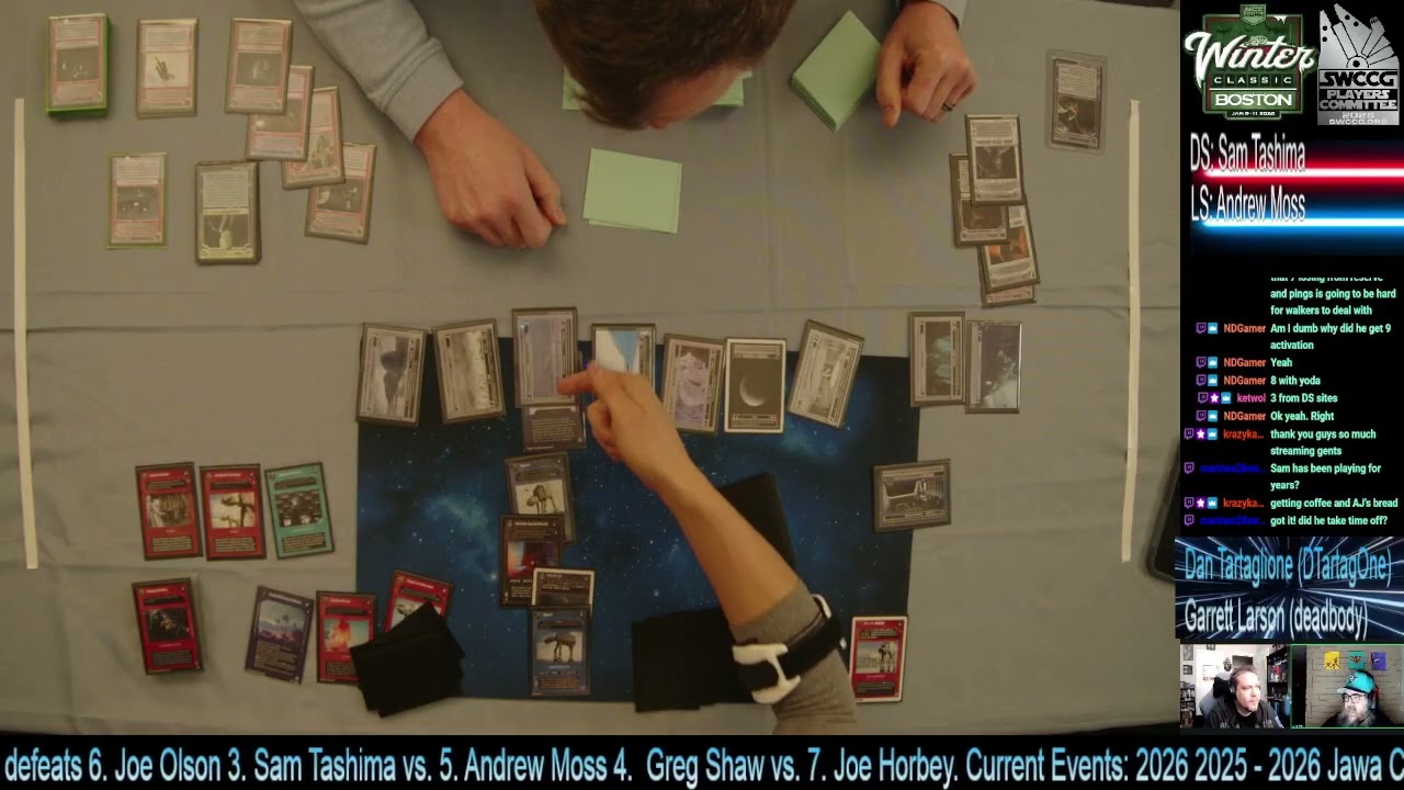 Star Wars CCG: 2026 Winter Classic - Top 8 G1 S. Tashima (Walkers) v. A. Moss (MWYHLv)