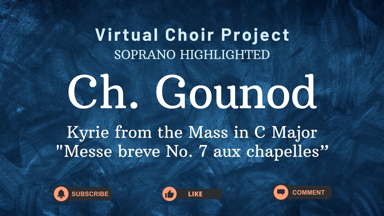 Highlighted Alto - Kyrie - Mass in C Major No. 7 