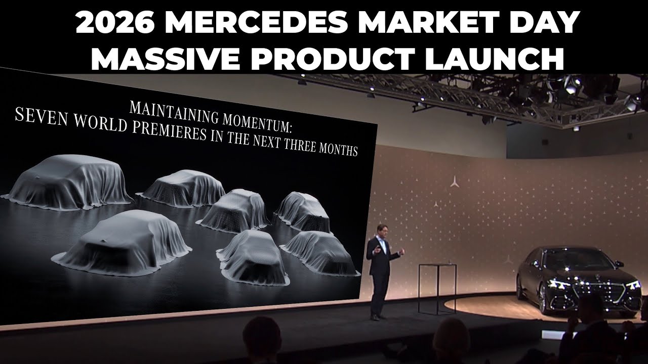 2026 Mercedes Market Day - Massive Product Launch - This Is What's Coming Soon!
