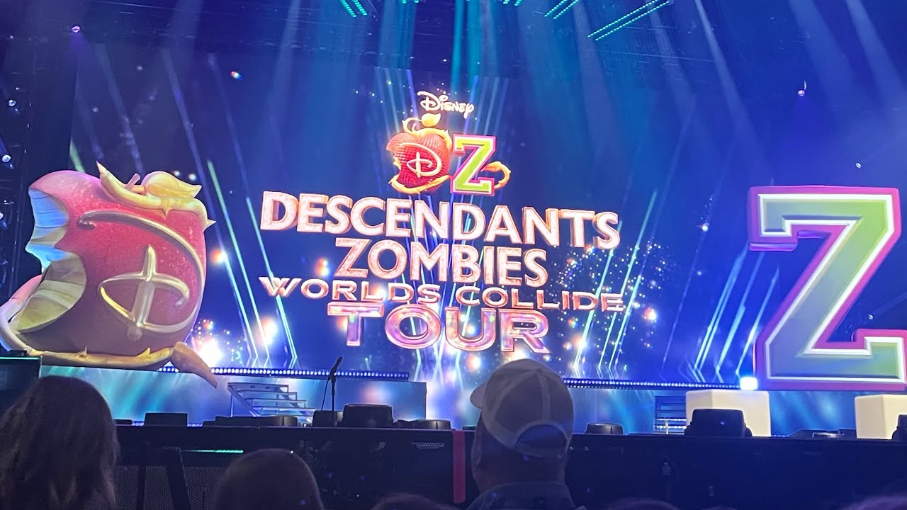 Descendants zombies world collide tour sound check +Q and A