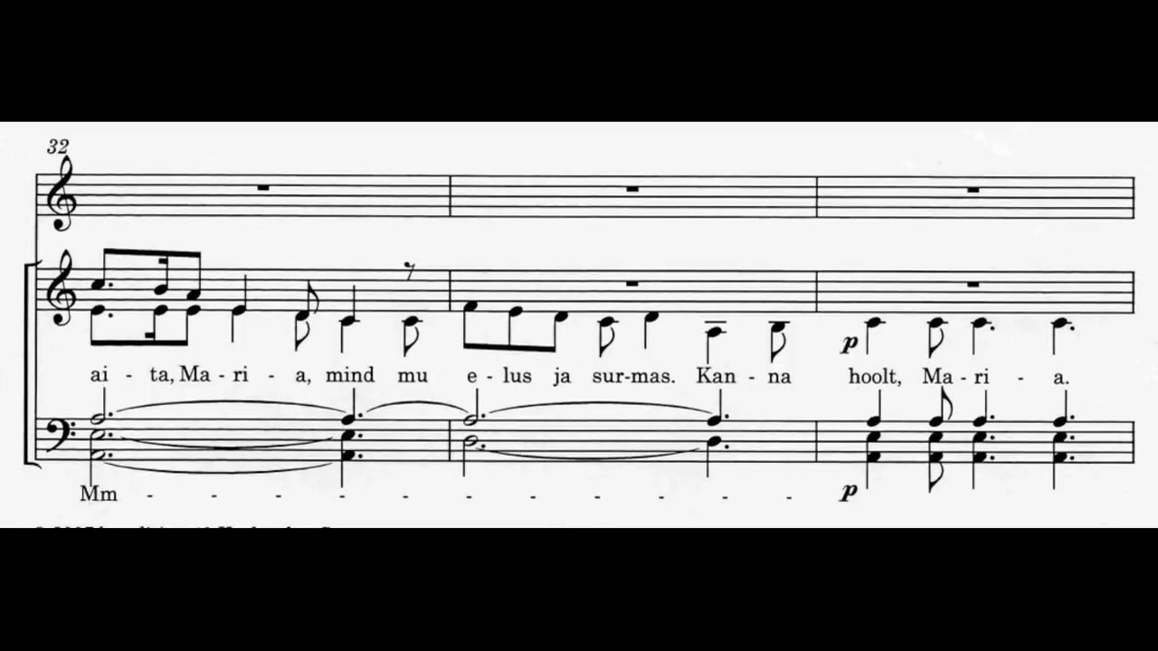 Urmas Sisask - Ave Maria (Heliseb väljadel) - Hassler Énekegyüttes