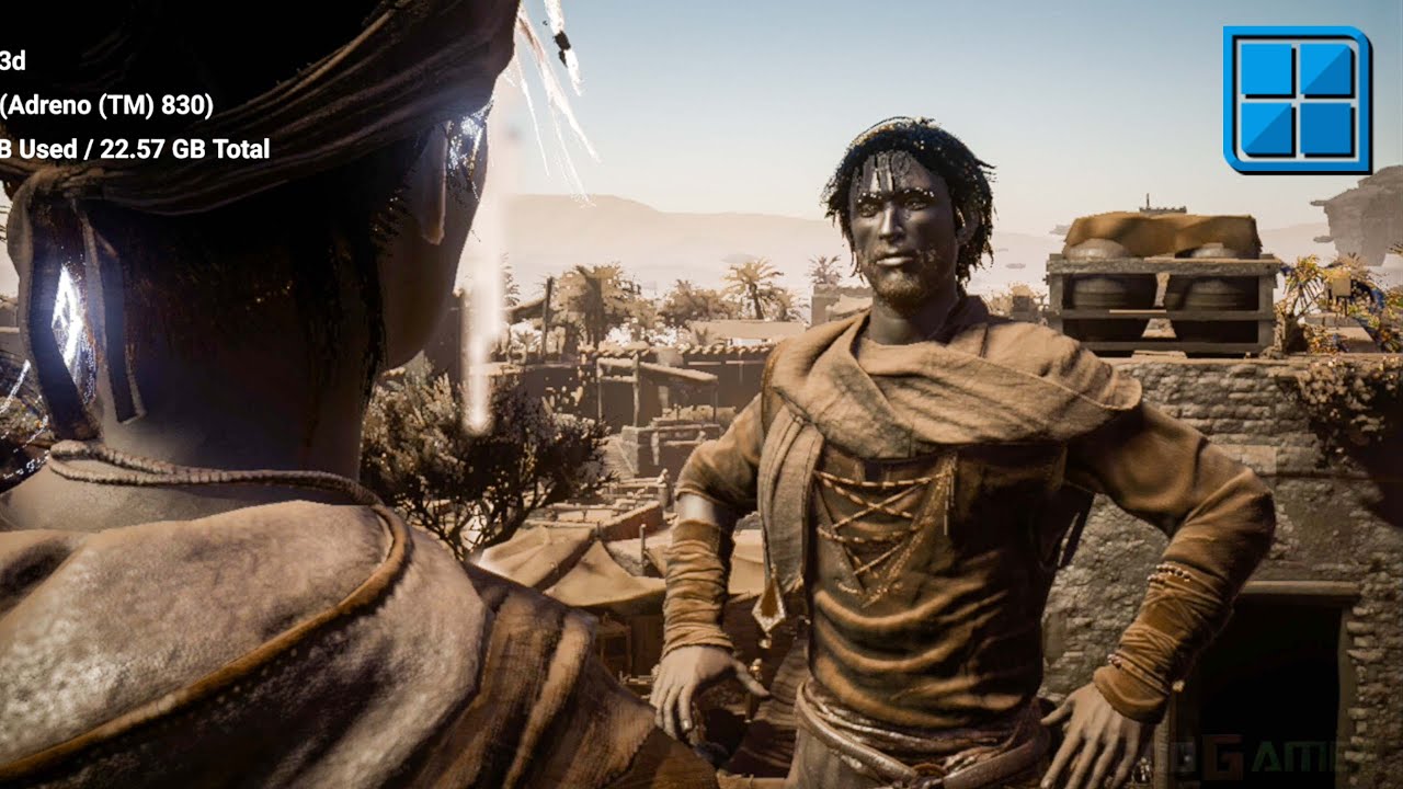 Assassin's Creed Mirage (2024) Winlator Ludashi 2.8 / Red Magic 10 Pro+ / SD8 Elite / Q842.6