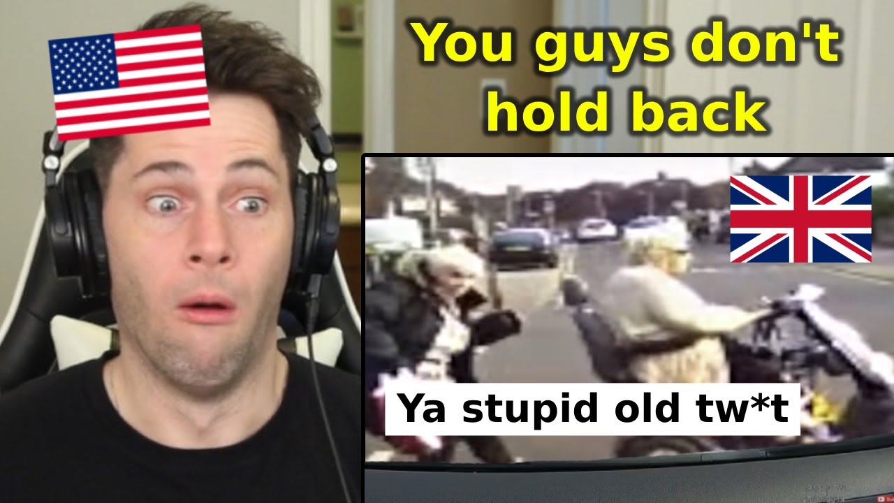 American Reacts to British Drivers Swearing | #2