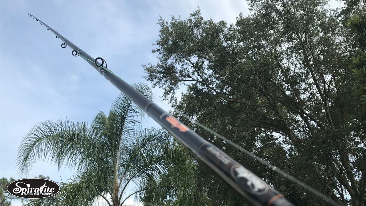 Spiral Guide Wrapped (Acid Wrap) Casting Rods