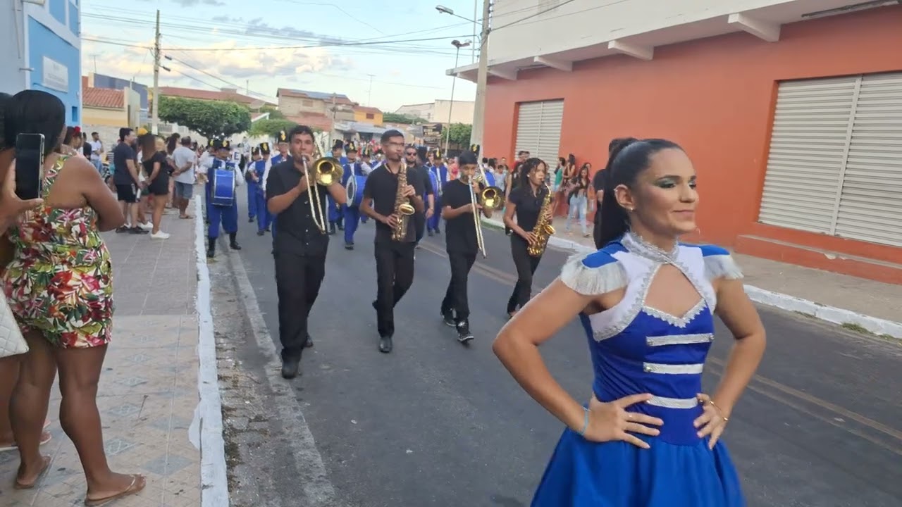 Desfile Cívico de 07 de setembro de 2023 na cidade de Cruzeta/ RN.