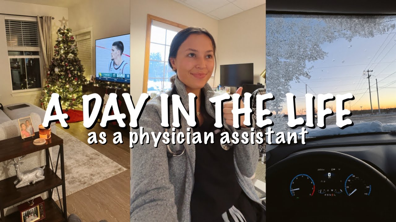 a day in the life as a physician assistant in family medicine | VLOG