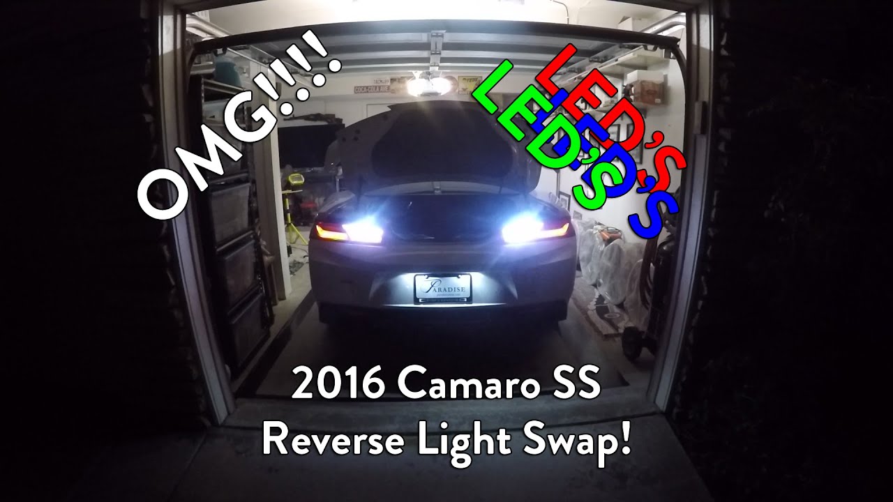Install Guide: 2016 Camaro SS Reverse Light LED Replacement
