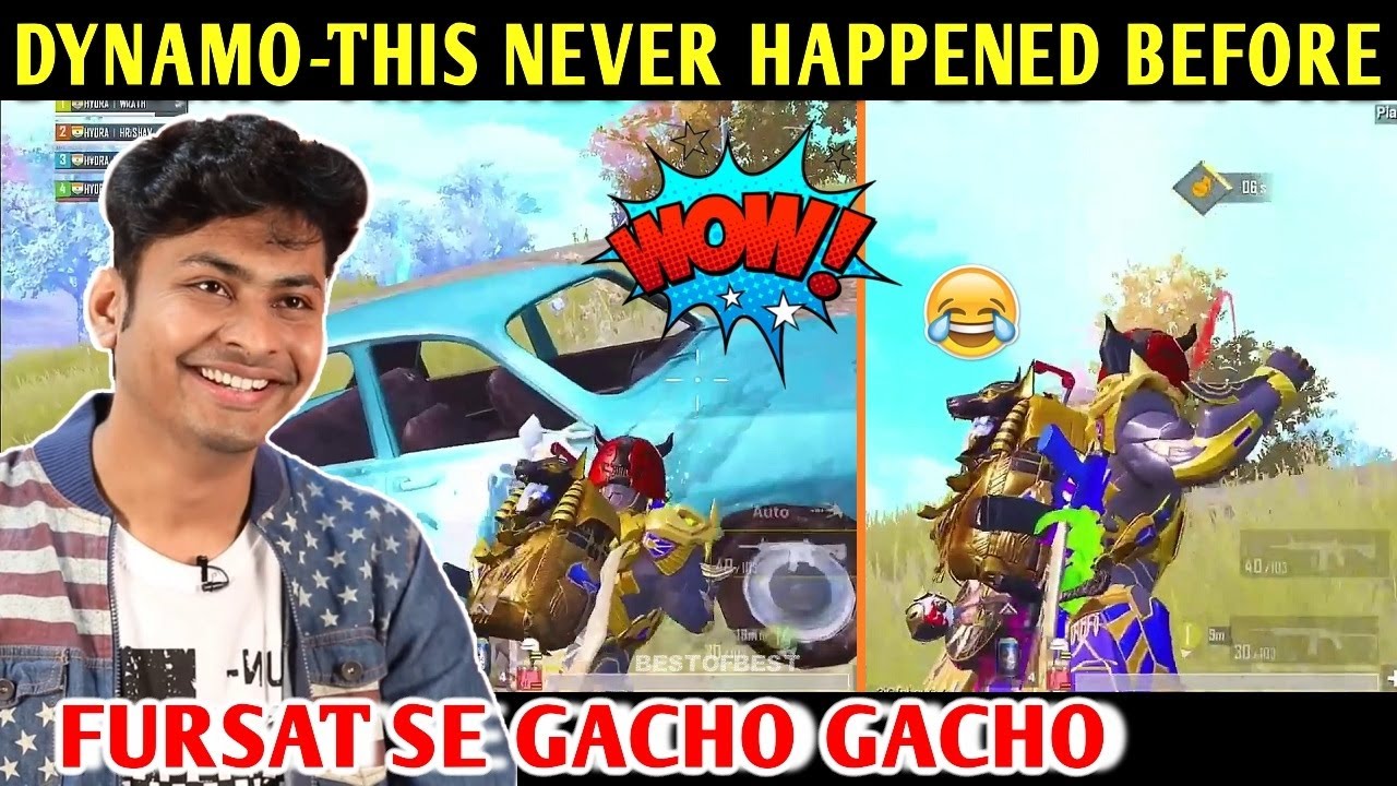 DYNAMO - THIS NEVER HAPPENED BEFORE | PUBG MOBILE | BEST OF BEST