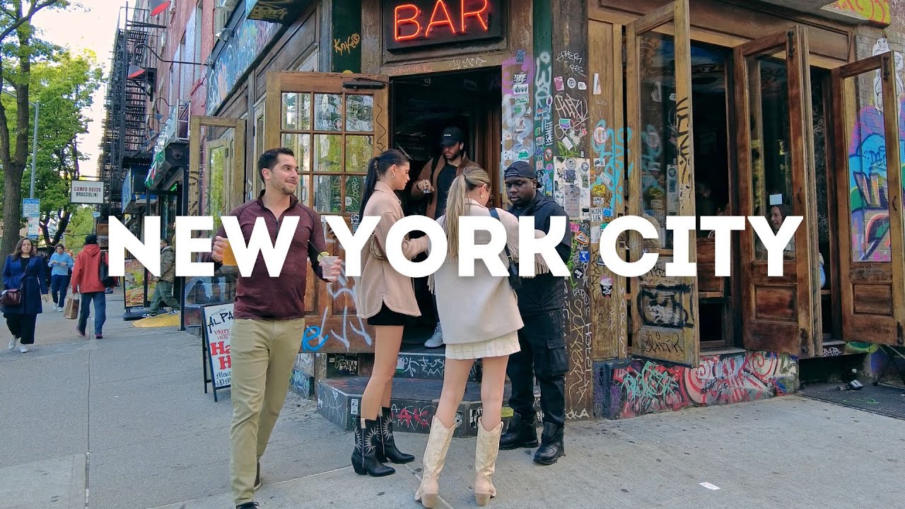 New York City East Village Friday Evening Walk | NYC Walking Tour 4K
