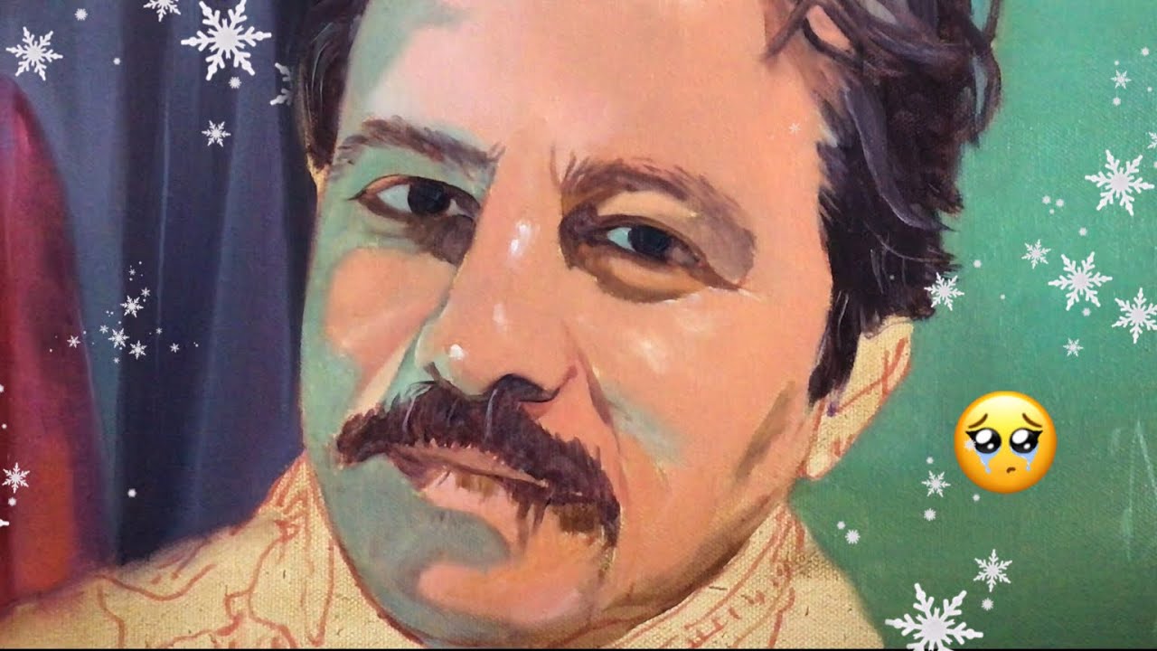 تعالو شوفو تناغم الالوان في البورتريت  الجزء الاول بريشه هيفاء الربيعي🎨🌺