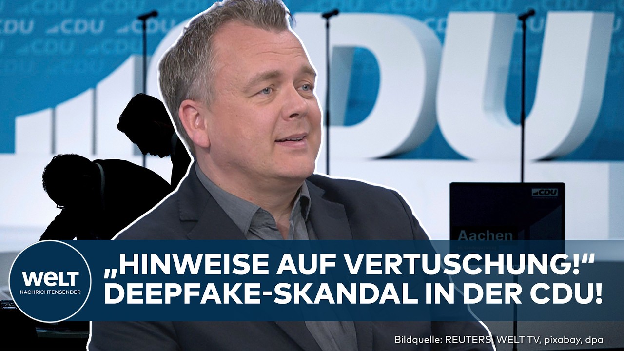 NEUER SKANDAL: Deepfakes in der CDU! Sexualisiertes KI-Video unter Mitarbeitern geteilt!