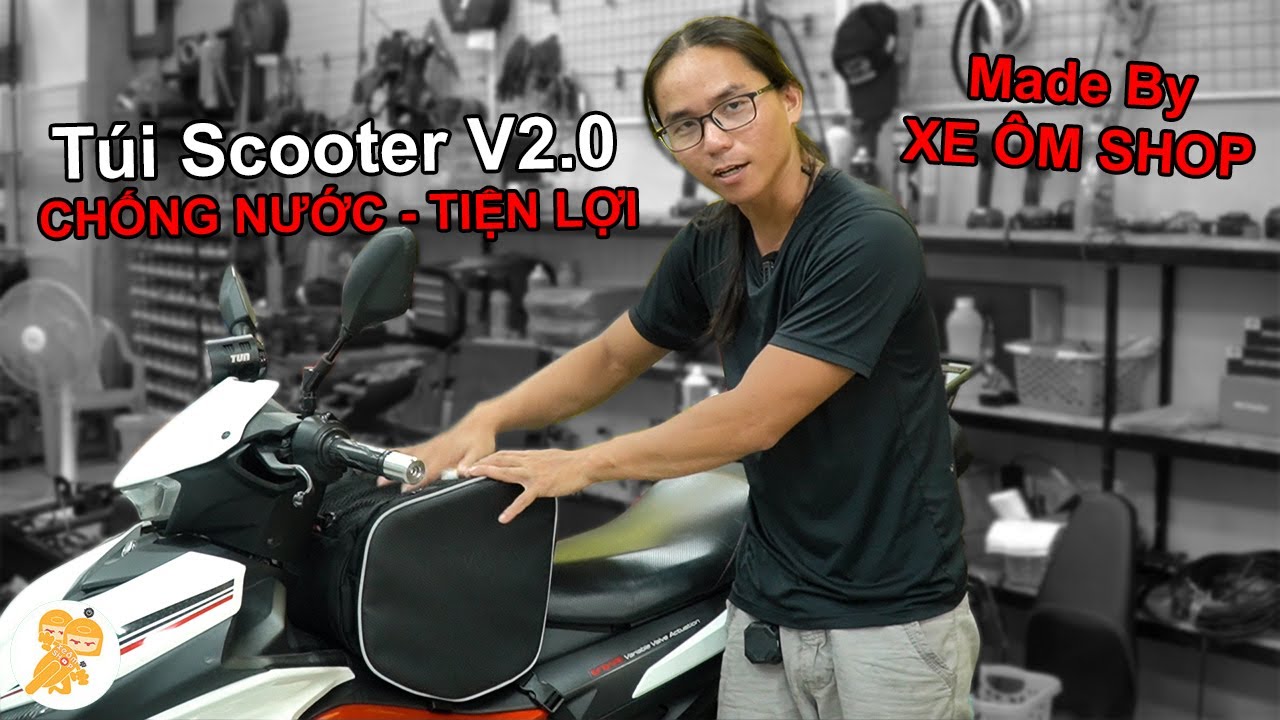 Review Chi Tiết Túi Đa Năng Scooter Để Trước Xe Made in Xe Ôm Shop