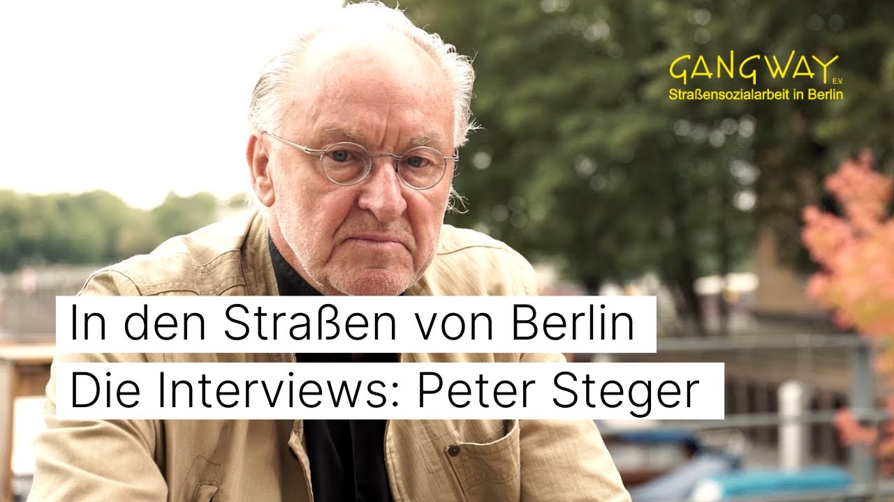 Peter Steger über fehlende Männervorbilder und mehr | In den Straßen von Berlin | Die Interviews