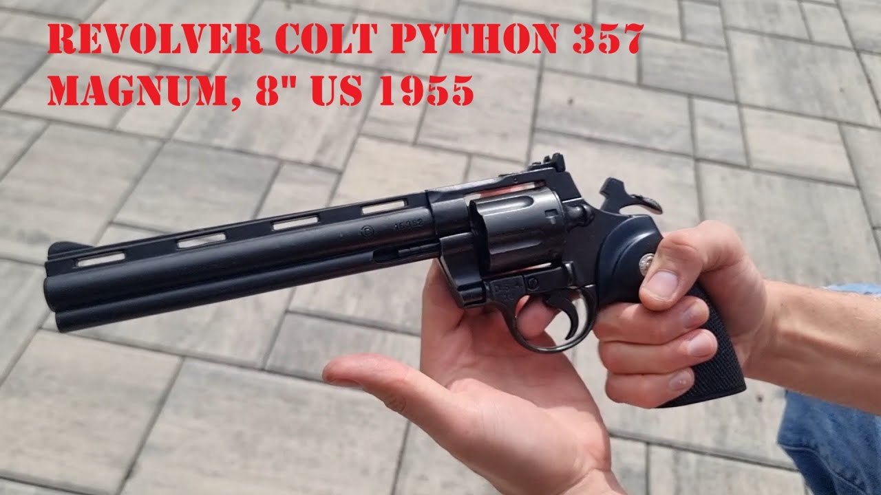 Revolver Colt Python 357 Magnum 8