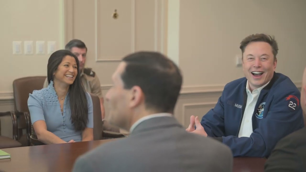 Elon Musk visits the Pentagon to meet with SecDef Hegseth
