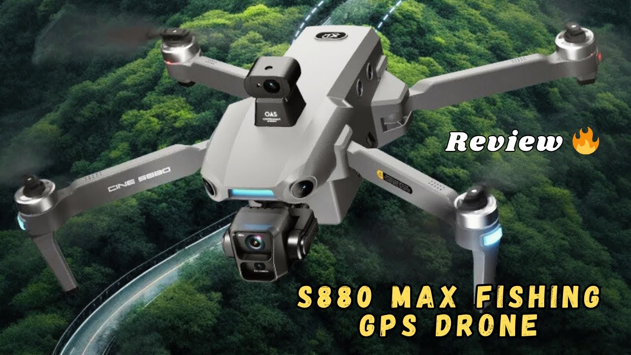 Рыболовный GPS-дрон S880 Max