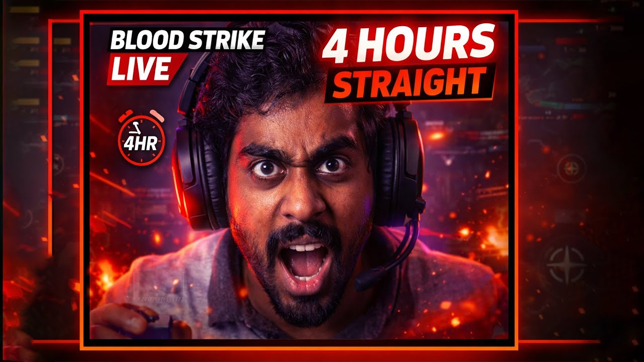 I Played Blood Strike Live for 4 Hours Straight (This Happened)