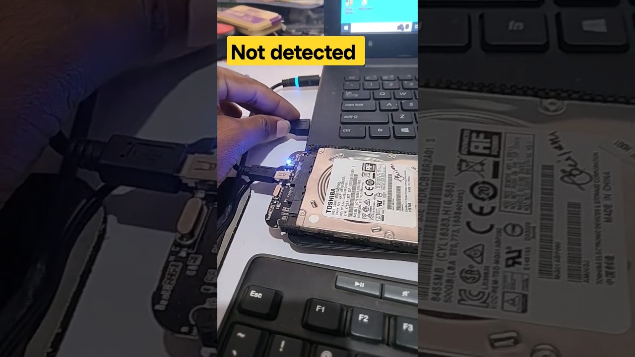 External Hard Drive Not Detected Problem in Usb Connector#macnitesh #harddrives