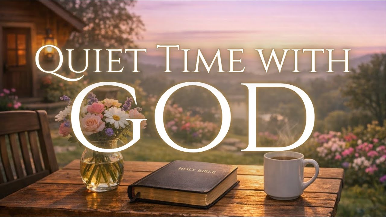 Quiet Time with GOD   Soaking Worship Instrumentals with Bible verse
