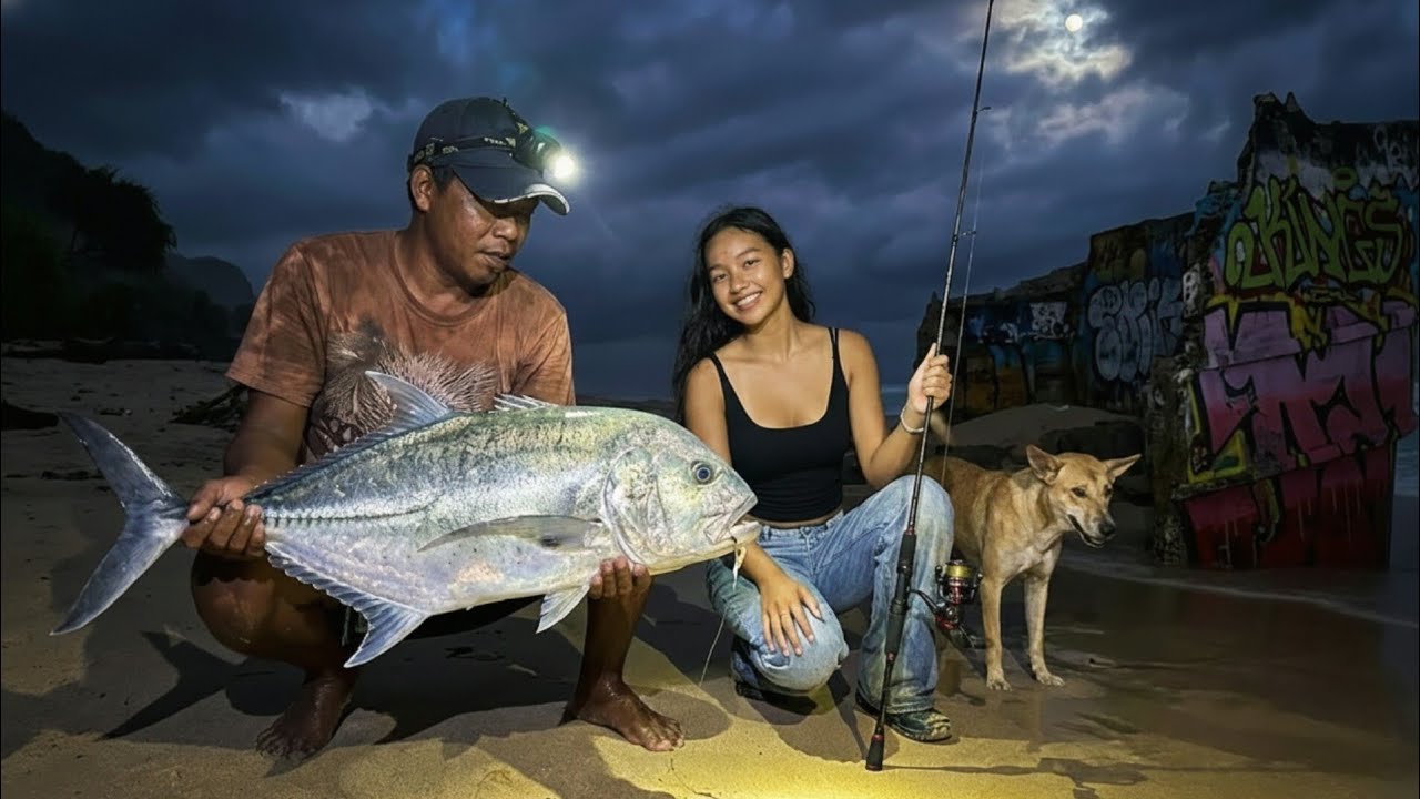 I was Ultralight Fishing - Then an Uncle Shows Me His GIANT Trevally