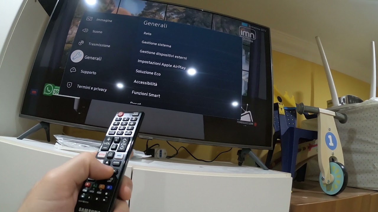 Come Disattivare Voce Guida Smart Tv Samsung Telecomando Normale