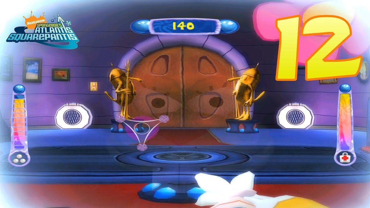 SpongeBob's Atlantis SquarePantis [4K] - Level 12 (Squidward Super Shooter!)