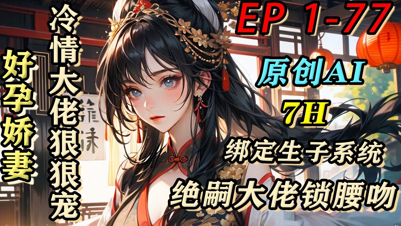 【原创】 富二代金殊瑶从小体弱多病，只希望有一个健康的身体。却被“生子系统”系统绑定了。系统说：只要你为绝嗣的大佬们生下小可爱，就可以实现自己的愿望哦！那还等什么！冲啊！#古风 #穿越 第1-77集