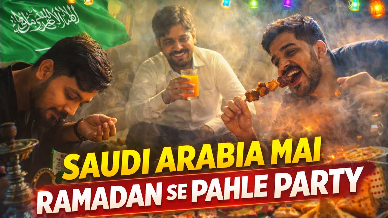 Saudi Arabia Mai Party🇸🇦😊🇮🇳