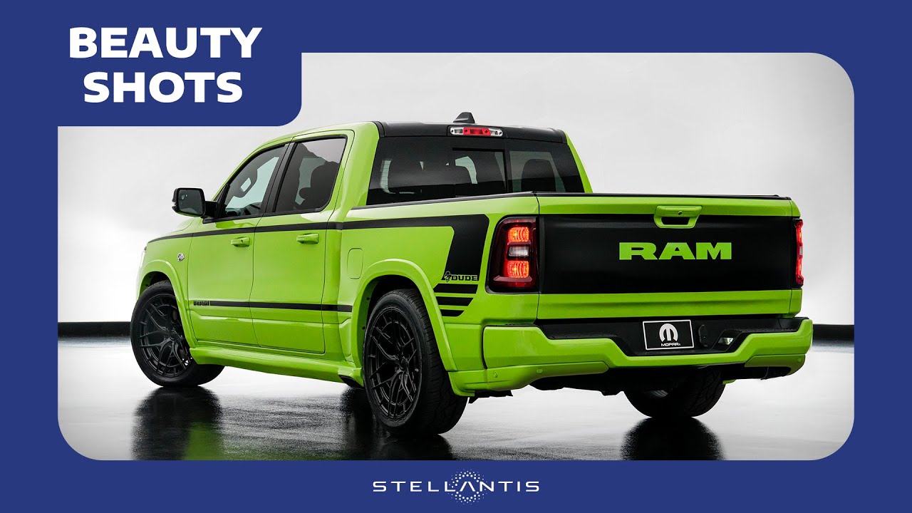 Beauty shots of The Dude | Mopar Custom Ram 1500 Concept | 2025 SEMA