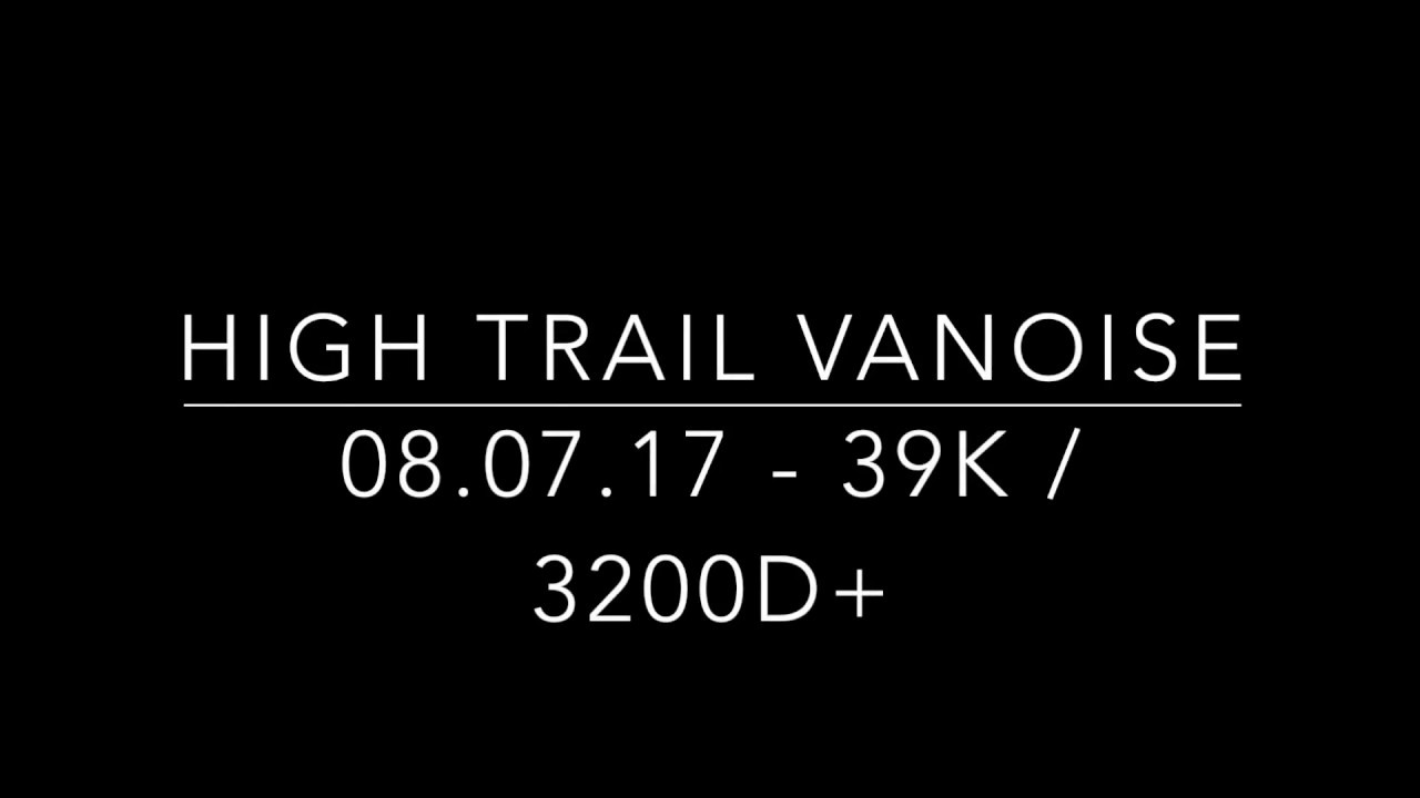 08.07.2017 High Trail Vanoise