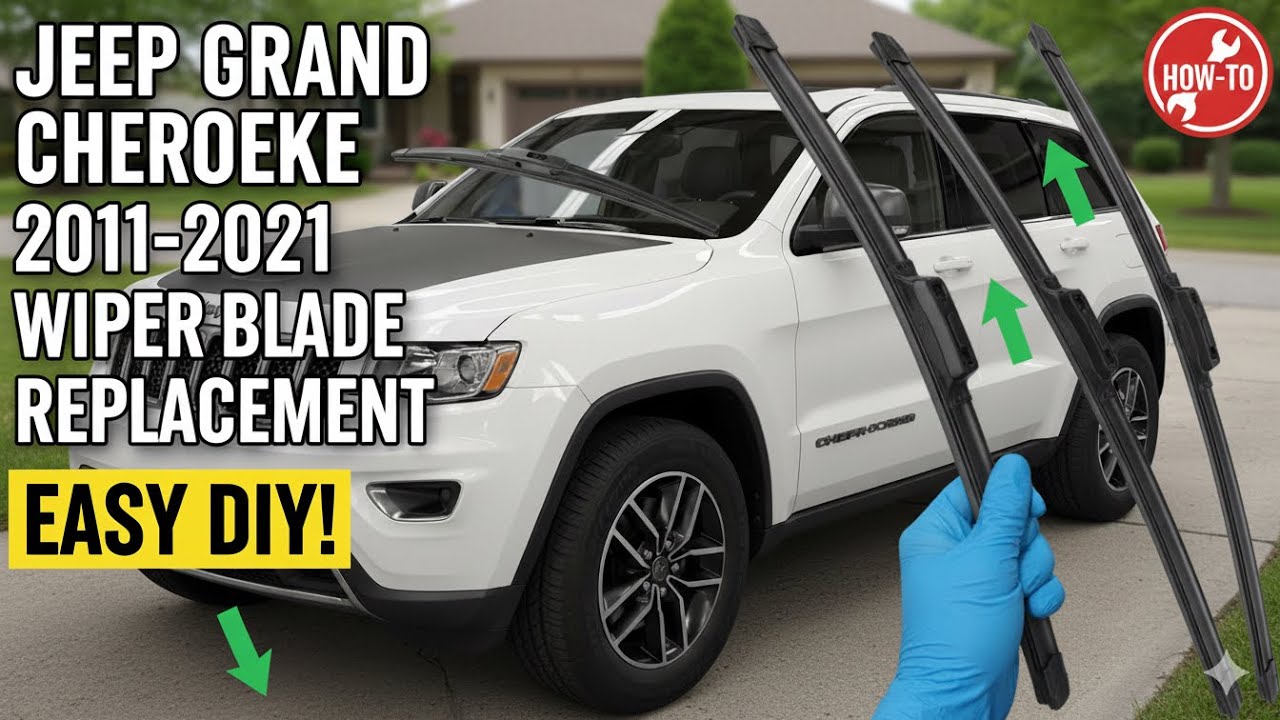 Как заменить дворники на Jeep Grand Cherokee
