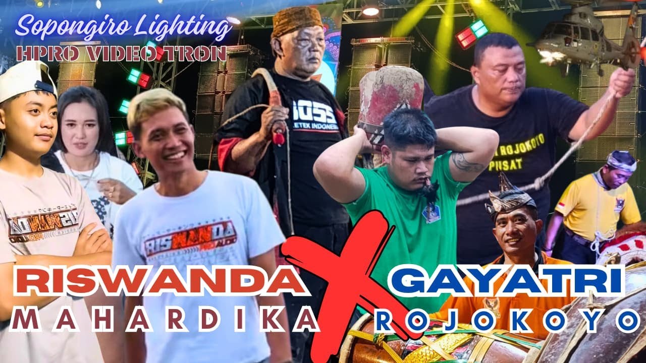 GAYATRI ROJOKOYO feat RISWANDA MAHARDIKA - KASRI - BULULAWANG- MALANG