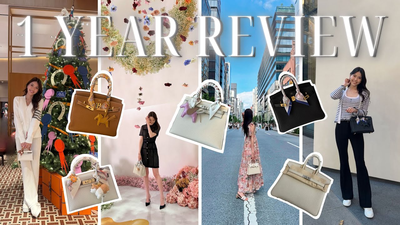 1 / 2 YEAR REVIEW OF 5 HERMES QUOTA BAGS 🍊 | B30, B25, K25, Mini Kelly, pros & cons, ft. Gingiberi!