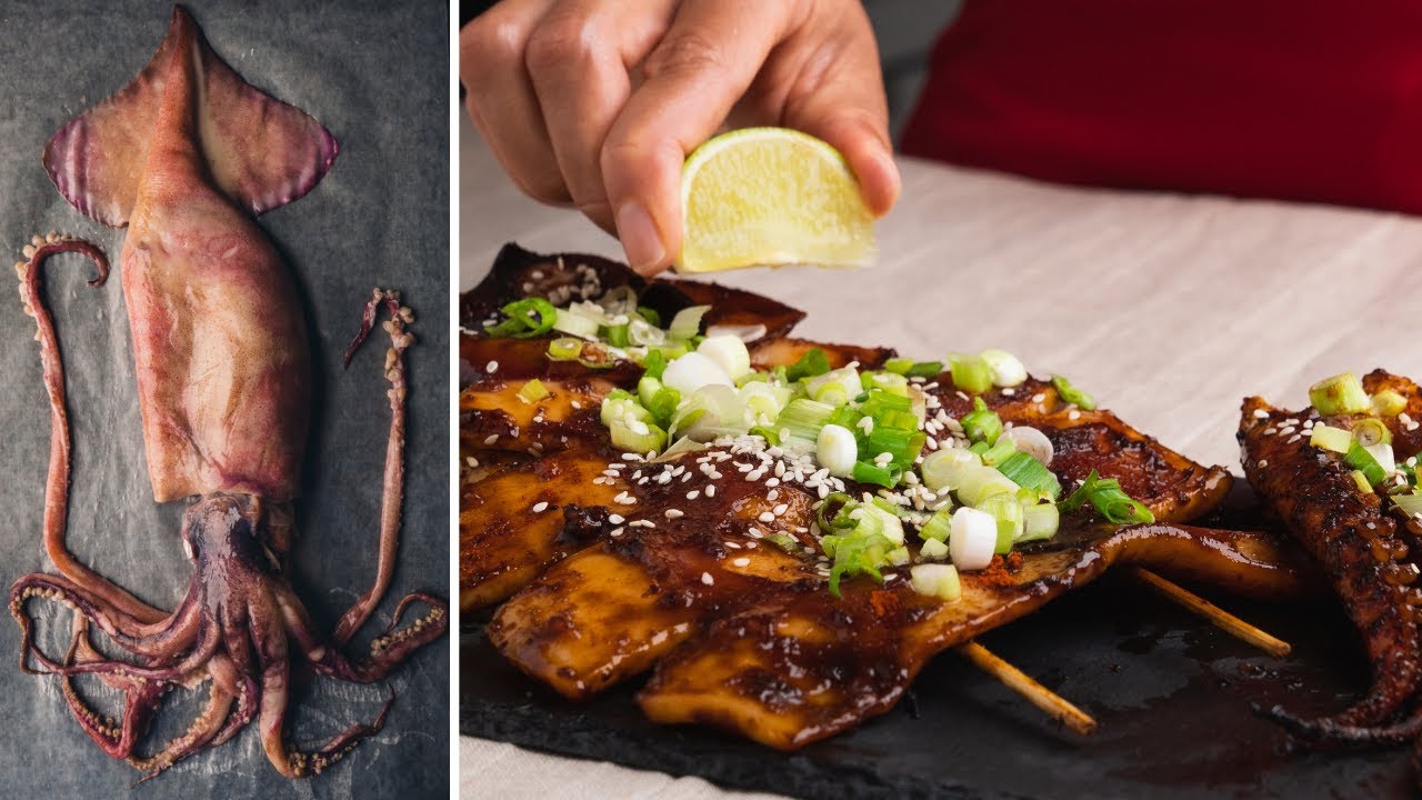 Grilled Squid Like a Pro 🦑