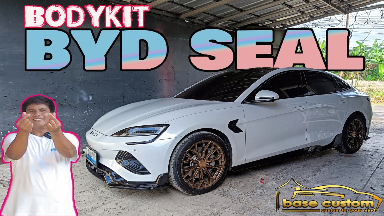 Install Bodykit For BYD Seal Under 10 Minutes‼️‼️