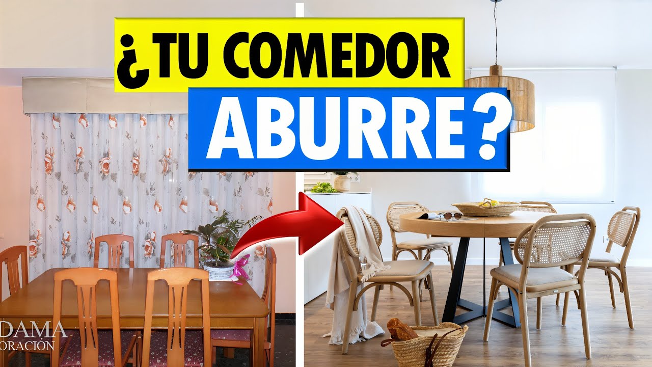 ADIÓS al COMEDOR ANTICUADO / IDEAS PARA un COMEDOR MODERNO 2025  / INTERIORISMO