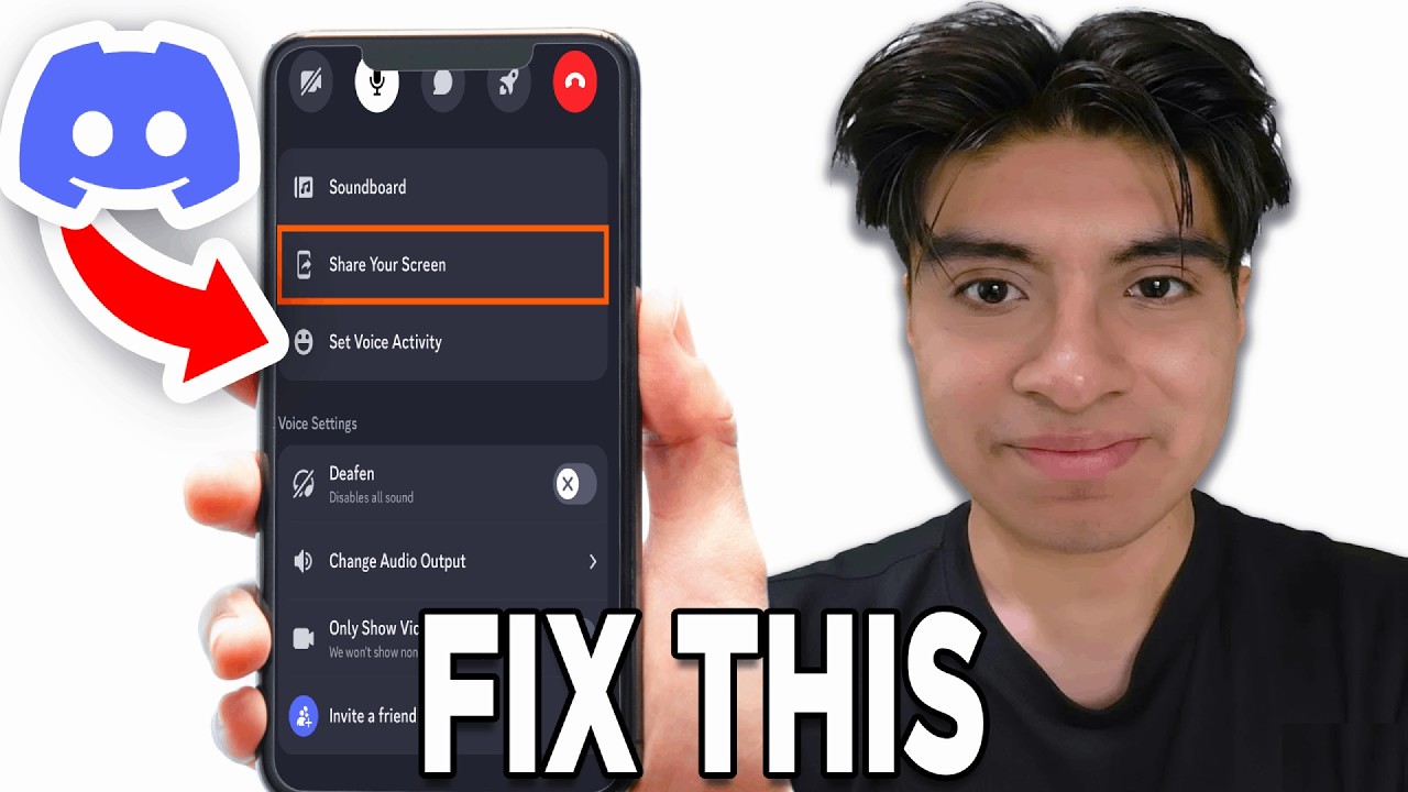 How To Fix Not Being Able To Screen Share On Discord Mobile! - Tutorial
