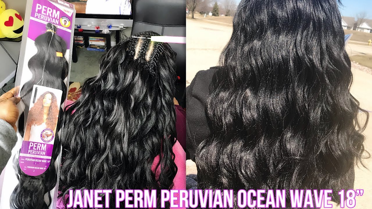 JANET COLLECTION PERM PERUVIAN OCEAN WAVE 18