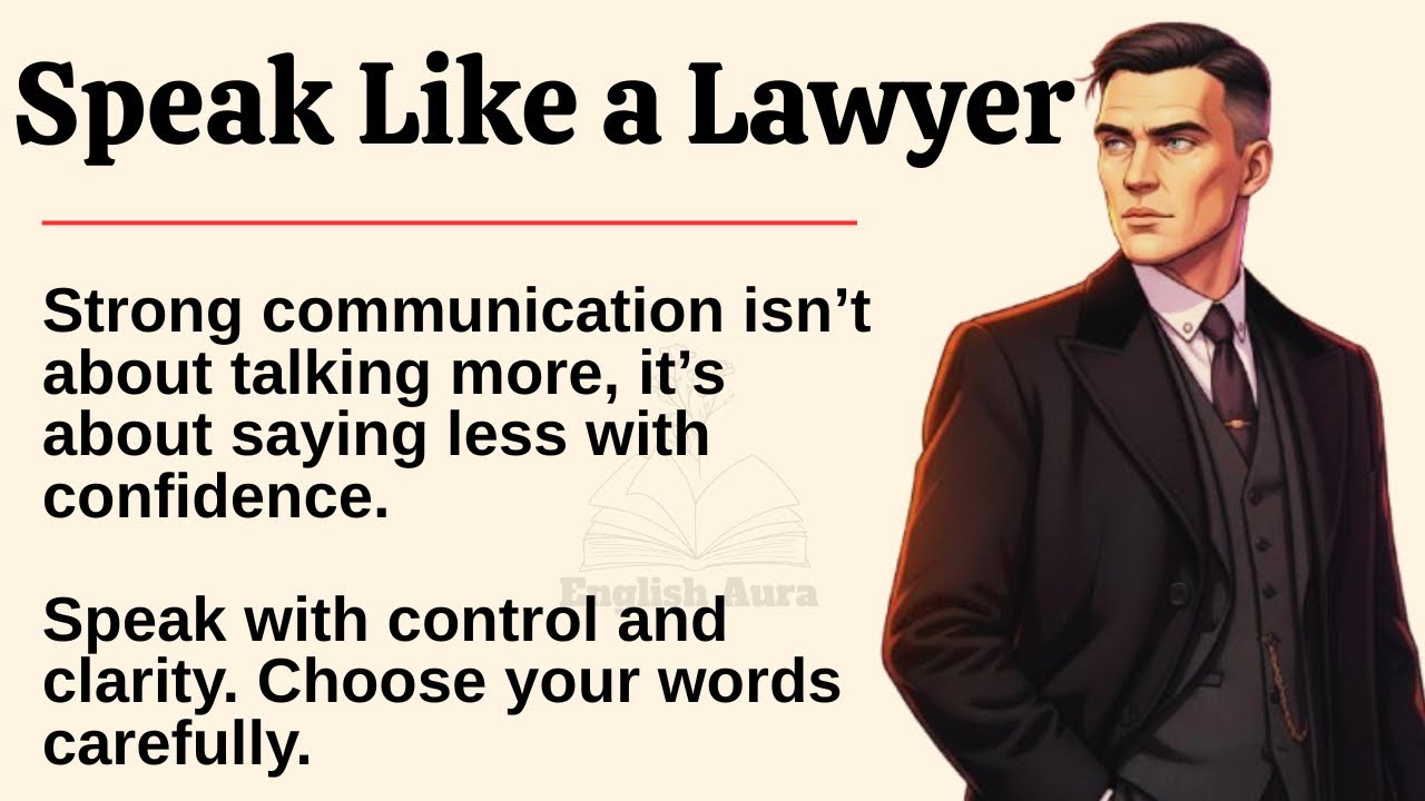 Speak Like A Lawyer 🔥⚖️ Motivational English Video | Improve Your English Language | ✅ 