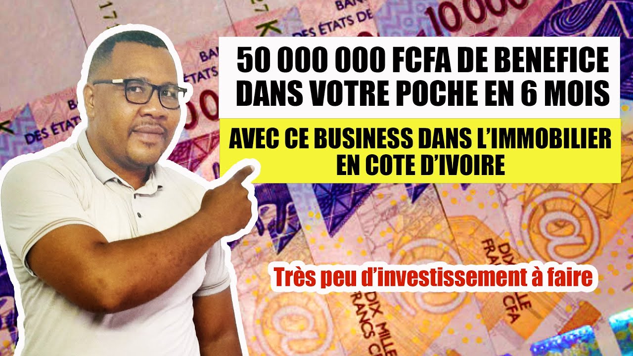Comment réaliser 50 millions de bénéfice dans votre poche en 6 mois avec ce business