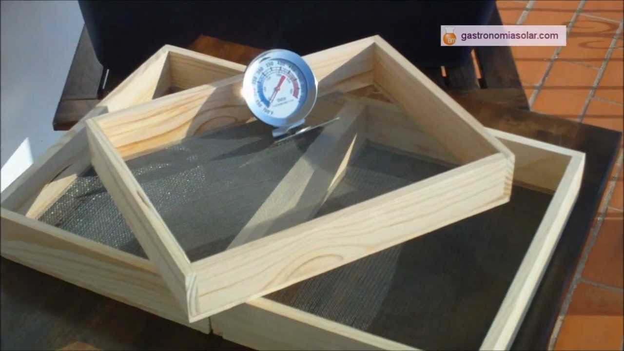 Horno solar - Deshidratador de alimentos