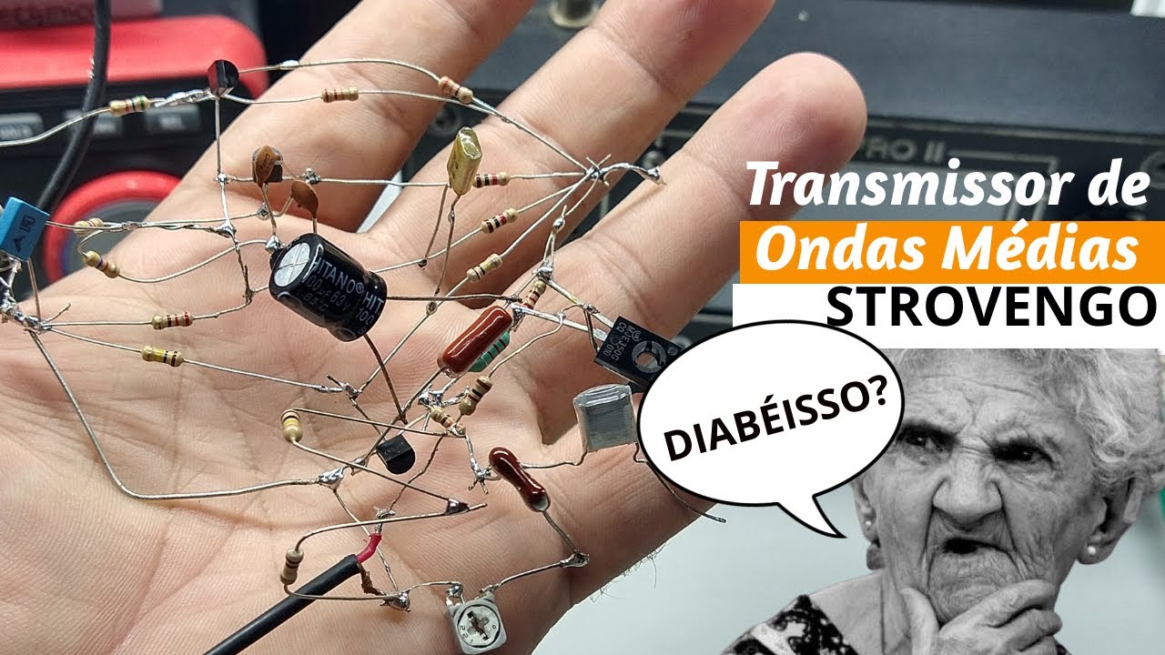Transmissor de Ondas Médias (AM) - Coloque seu Rádio AM pra tocar aquele Modão!